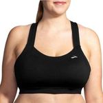 Brooks  Women's Size S ? Sports Bra Uplift Crossback Black No Padding Stretch Photo 0