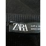 ZARA  Black Long Sleeve Open Front Bolero Shrug Cover Up Short Cardigan Top Sz S Photo 2