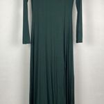 Lulus Lulu’s Forest Green Swept Away Long Sleeve Maxi Dress Size Medium Photo 4