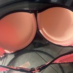 Victoria's Secret  32D Neon Pink and Orange/Coral Strapless Bikini top Photo 4