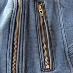 BLANK NYC  Blue Denim Hello Moto Style Jacket Womens Small Photo 4