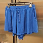 Lucy Love 💕💕 Elastic Waist Derby Skort ~ Dark Blue Large NWOT Photo 0