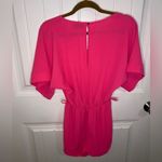 VICI  Hot Pink Short Sleeve Romper Photo 8