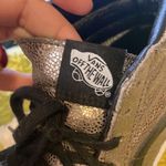 Vans Unisex  metallic gold high top skate shoe Photo 8