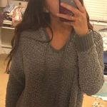 Boutique Gray fuzzy sweatshirt Photo 0