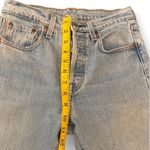 Levi's  501 S Classic Minimal Premium Womens Jeans Button Fly Light Wash Denim 25 Photo 4