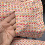 J G Hook Vintage Knit Crop Jacket Sequin Trim Sz 4P Photo 3