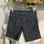 Celebrity Pink  Jeans Shorts Cotton Navy Blue Low Rise Bermuda Womens 1 Chino Photo 2
