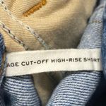 Rag and Bone Blue Vintage Cutoff High Rise Distressed Denim Jeans Shorts Size 26 Photo 4