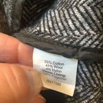 J.Crew Blazer Cropped Raw Hem Charcoal Gray Sz 4 Photo 13