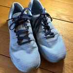 Nobull  cross trainers blue knit shoe sneaker women’s 9 men’s 7.5 Photo 0