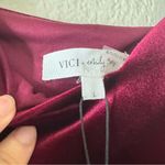 VICI  x Emily Travis Logan Velvet Shoulder Tie Jumpsuit Photo 6