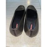 Prada  Womens Loafers Flats Metallic Gold Size 36.5‎ Photo 3