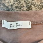 Tres Bien NEW Sunshine and Whiskey 100% Cotton  Light Brown T Shirt Small. Photo 2