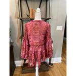 MISA Los Angeles Teya Mini Dress Septima Tapestry Chiffon Womens XS Photo 10