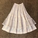 Vintage Wedding Dress Skirt Slip Womens S? Used Cream Photo 5