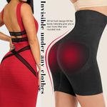 Lower Tummy Control‎ Shapewear Shorts for Women, Strapless, size M/L Black Size M Photo 5