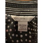 Black White Paisley Top Plus Tank 18 20 Women’s Blouse Shirt Work Office Pattern Photo 6