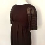 Max and Cleo  Olivia Little Black Short Sleeve Dress Size 4 Photo 3