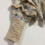 Free People Burst Your Bubble Turtleneck Chunky Knit Sweater Photo 6