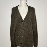 Topshop | Knitted Plated Boyfriend Long Line Boucle Cardigan Photo 4