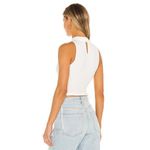 NBD  White Eyal Top Chic, Side Tie‎ Top Photo 3