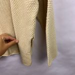 FP Beach Hailee Waffle Knit Henley Sweater Beige Pullover Top Slouchy Relaxed XS Photo 10