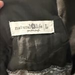 Natural Life  Dakota Tie Back Mini Dress Patchwork Green Floral Vines large Photo 5