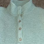 American Eagle Aerie Women’s Mint Green Sherpa Long Sleeve Pullover Sz Small Photo 3