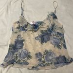 Femina Lingerie Women’s Sexy Babydoll Lace Vintage Lingerie Blue Top Blouse Sz M Size M Photo 2