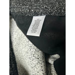 Dana Buchman Dana Bachman Straight Pull On Pants Black White Print Stretch Women’s Large Photo 3