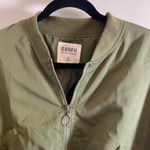 Sanfu woman’s Olive Green Bomber Jacket size small Photo 3