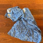 Mable Smocked Cutout Blue Romper Dress Size Medium Summer Beach Indie Photo 9