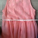 Ulla Johnson Polline Sheer Tiered Organza Midi Dress in bubblegum 6 Photo 10
