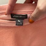 Eddie Bauer  Pink Color Block Pullover Sweater Photo 4