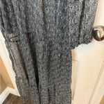 Cost Plus World Market Black and Gray Long Sleeve Dress Size undefined Photo 2
