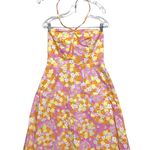 Lilly Pulitzer VTG  Firefly Pink Halter Top Dress Womens 8 Summer Vacation Resort Photo 0