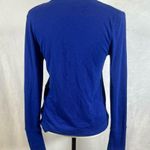 Zenana Outfitters Royal blue classic snap front vneck cardigan size medium Photo 6