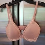 Natori ππ Feathers Underwire Contour Bra ~ 32D Pink NWT Photo 0