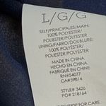 CAbi Lydia Navy Floral Chiffon Blouse Womens Large Photo 10