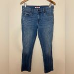 Johnny Was  Blue Mid Rise Distressed Skinny jeans 26 Photo 7
