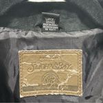 st. john's bay Vintage  Black Genuine Suede Women's Jacket Size Large Photo 6