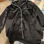 Alexander del Rossa Black Satin Button Photo 3