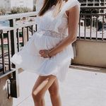 VICI White Mini Sundress Photo 3