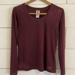 The North Face  Light Floral Print Long Sleeve Top. Size Medium. Photo 0