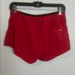 Oiselle  Roga Running Shorts Red Size 6 Photo 1