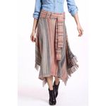 Anthropologie Western Bohemian Sparrow Wool Cashmere Fringe Sweater Skirt Medium Photo 15