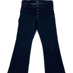 J.Crew Women's Crop Flare Jeans Cotton Blend High Photo 0