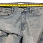 Elizabeth and James Women's High Rise Cropped Jeans Blue Size 16 33 Raw Hem Photo 6