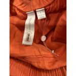 SIMKHAI Mirabelle orange Crinkled organic cotton gauze maxi dress L Size L Photo 7